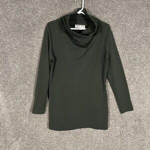 OPUS 204 Shirt Womens 0 Green Cowl Neck Long Sleeve‎ Tunic Top Lightweight Knit